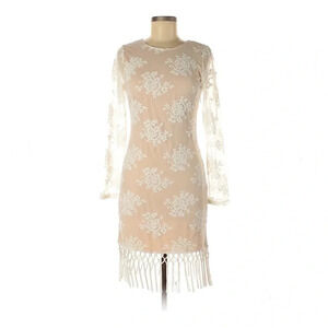 ⭐️Majorelle Lace Fringe Dress